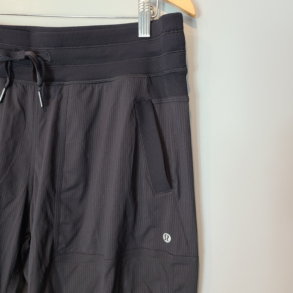 Lululemon Dance Studio Pants III Black Womens 12 Comfy Active - Picture 3 of 8